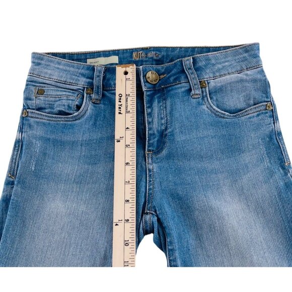 Kut From The Kloth Womens Skinny Jeans Size 0S Light Wash - Picture 5 of 7